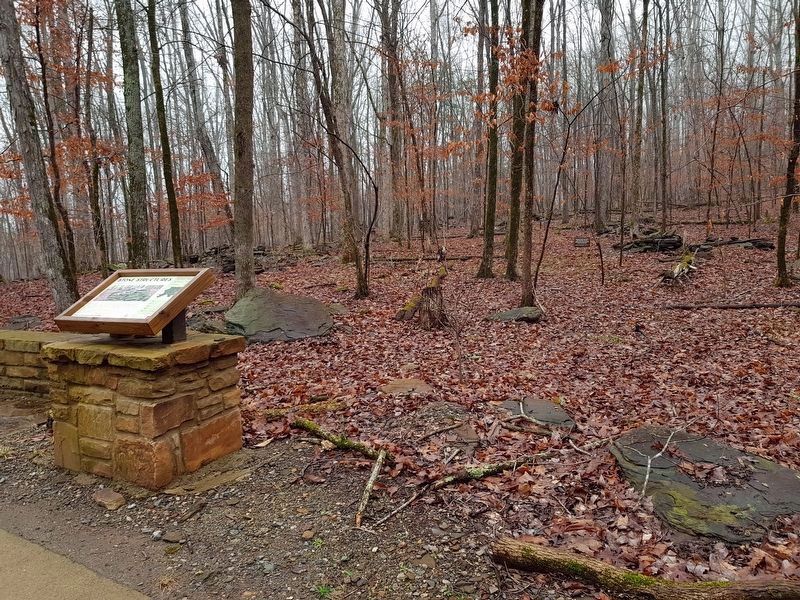 Stone Structures Marker. Click for full size. Stone Structures Marker image. Click for full size.