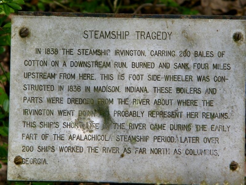 Steamship Tragedy Marker image. Click for full size.