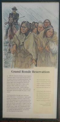 Grand Ronde Reservation panel image. Click for full size.