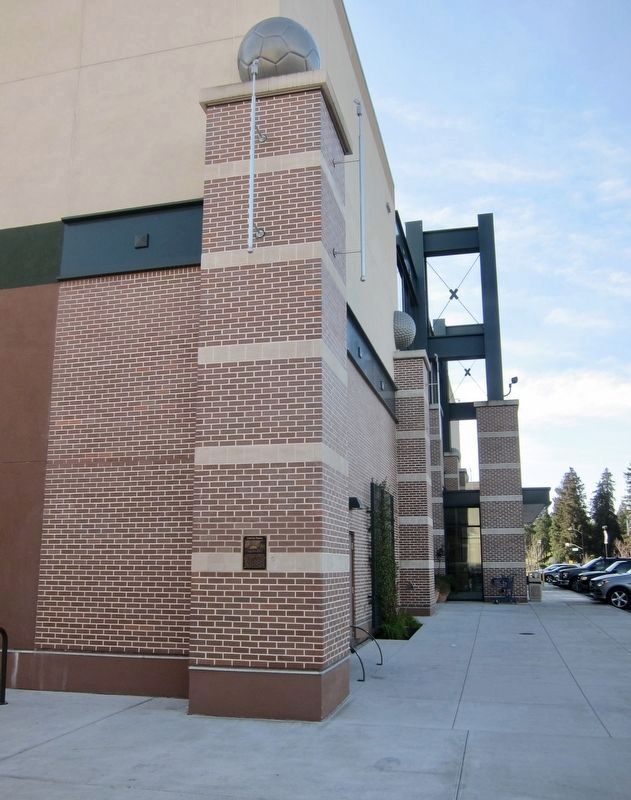 CinéArts Theatre Marker - wide view, with western entrance to Dick's in the background.. Click for full size. CinéArts Theatre Marker - wide view, with western entrance to Dick's in the background. image. Click for full size.