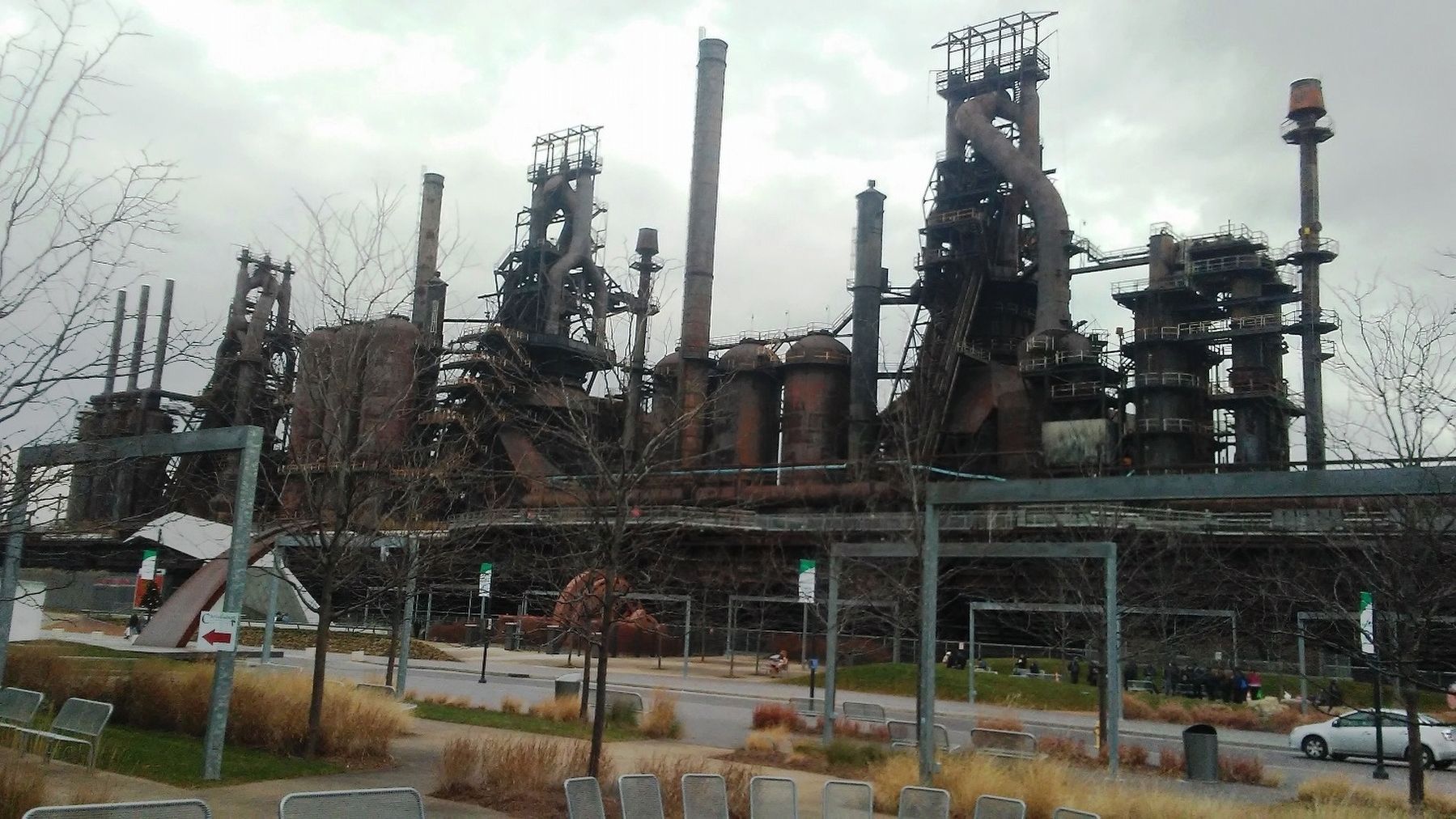 Former Bethlehem Steel Blast Furnaces image. Click for full size.