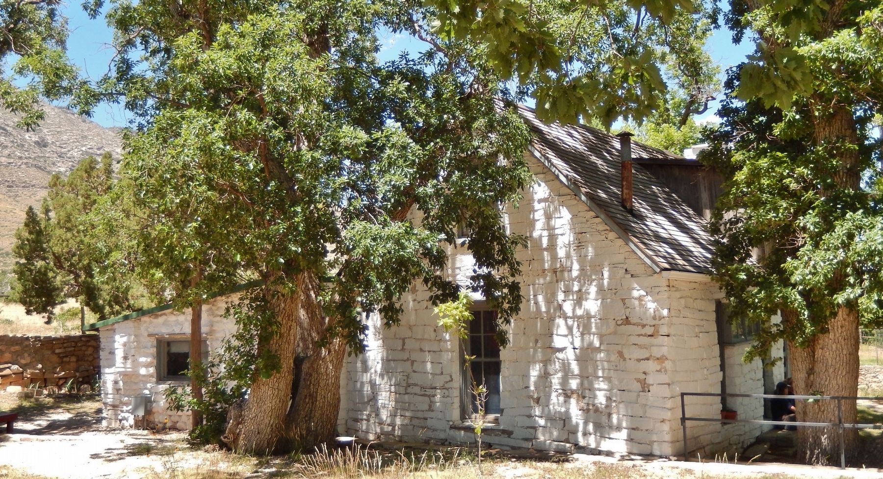 Frijole Ranch (<i>side view</i>) image. Click for full size.