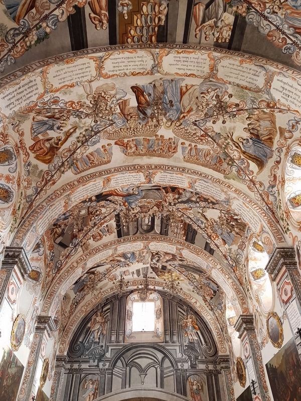 Interior of the Sanctuary of Jesus Nazarene of Atotonilco. Click for full size. Interior of the Sanctuary of Jesus Nazarene of Atotonilco image. Click for full size.