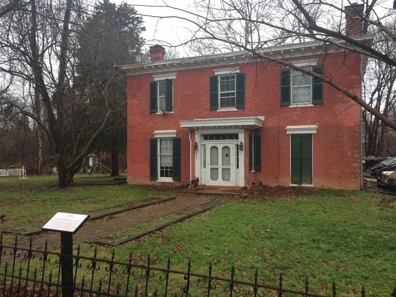 Margaret Brooke House Marker. Click for full size. Margaret Brooke House Marker image. Click for full size.