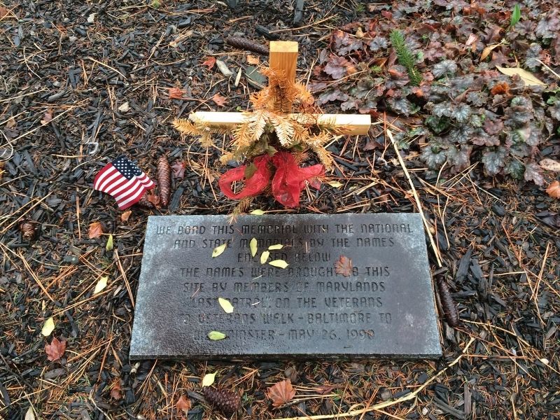 Carroll County Vietnam Veterans Memorial Marker image. Click for full size.