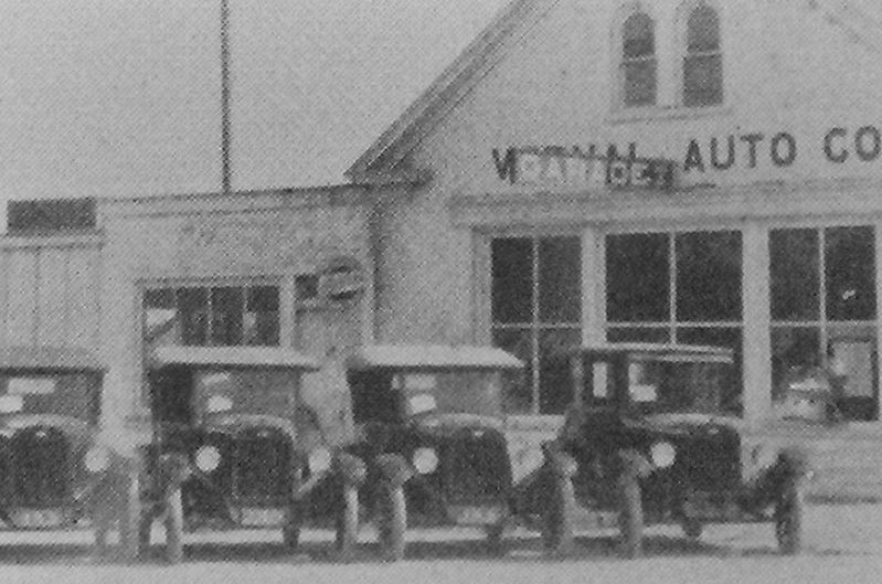 Marker detail: auto dealership. Click for full size. Marker detail: auto dealership image. Click for full size.