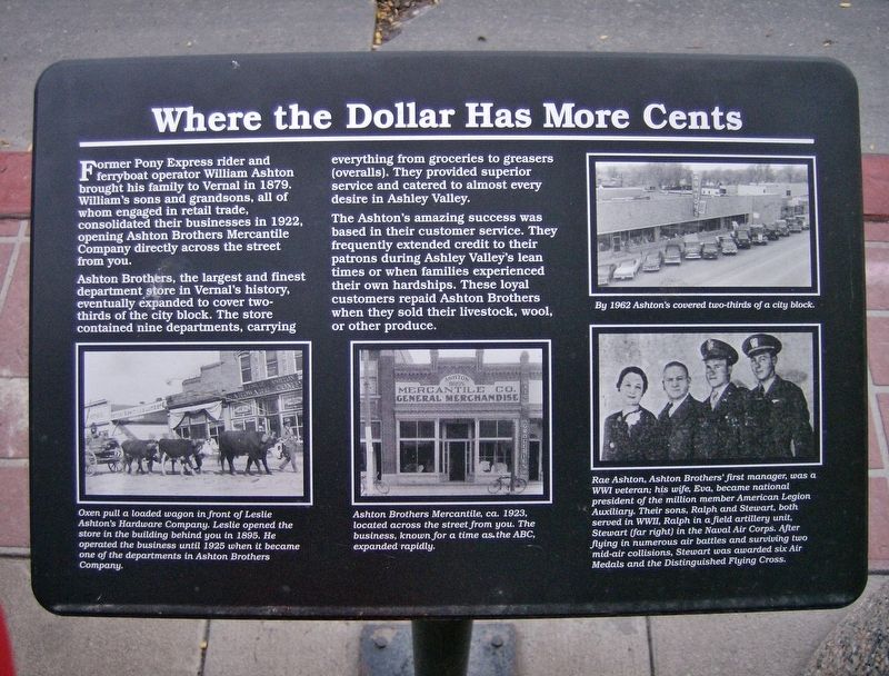 Where the Dollar has More Cents Marker image. Click for full size.