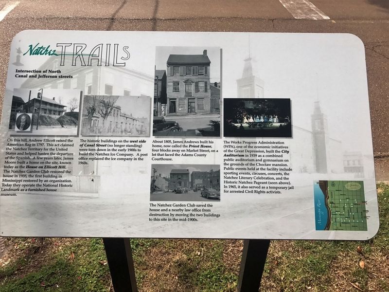 Intersection of North Canal and Jefferson streets Marker image. Click for full size.