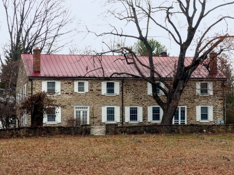 Old Fairfax Meeting House<br>South Faηade. Click for full size. Old Fairfax Meeting House<br>South Faηade image. Click for full size.