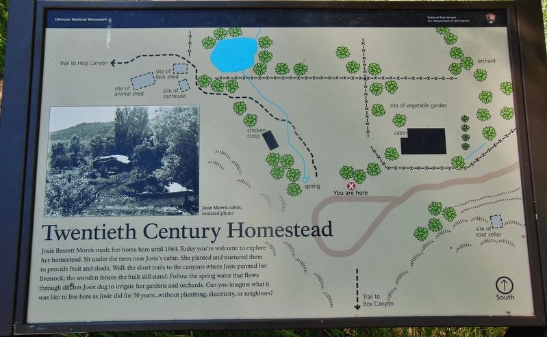 Twentieth Century Homestead Marker. Click for full size. Twentieth Century Homestead Marker image. Click for full size.