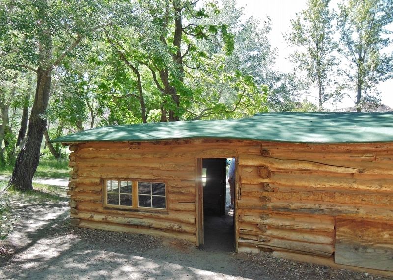 Josie Morris Homestead Cabin (<i>side door</i>). Click for full size. Josie Morris Homestead Cabin (<i>side door</i>) image. Click for full size.