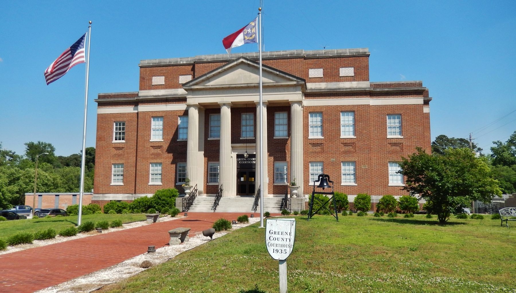 Greene County Courthouse image. Click for full size.
