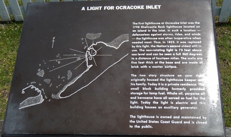 A Light for Ocracoke Inlet Marker image. Click for full size.