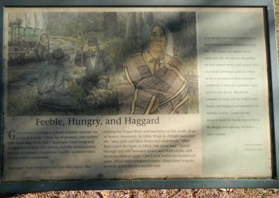 Feeble, Hungry, and Haggard Marker. Click for full size. Feeble, Hungry, and Haggard Marker image. Click for full size.