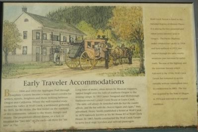 Early Traveler Accommodations Marker image. Click for full size.