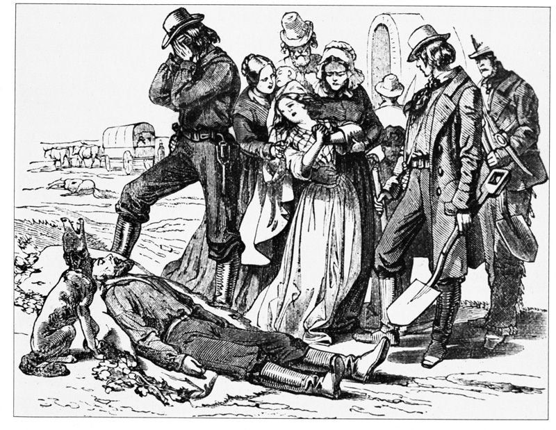 Death on the Trail. Click for full size. Death on the Trail image. Click for full size.