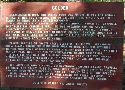 Golden Marker image. Click for full size.