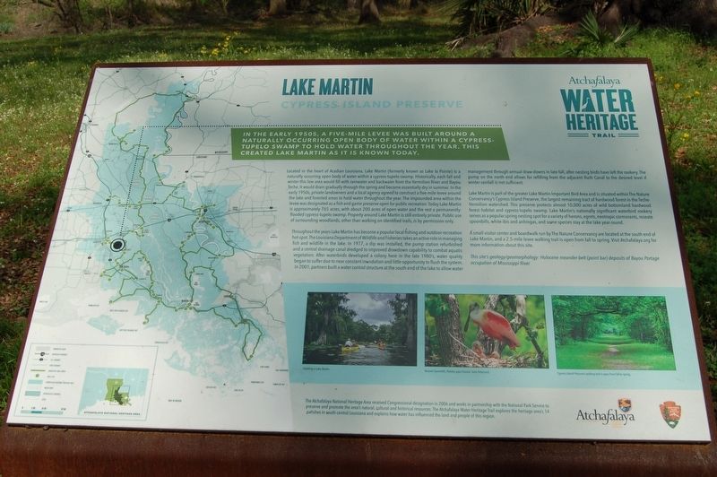 Lake Martin Marker image. Click for full size.