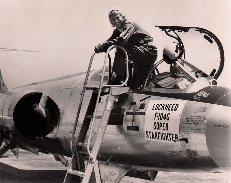 Jacqueline Cochran. Click for full size. Jacqueline Cochran image. Click for full size.