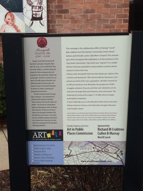 Clay Street Community Montage Marker image. Click for full size.