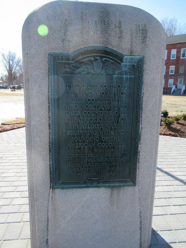 East Windsor Veterans Memorial image. Click for full size.