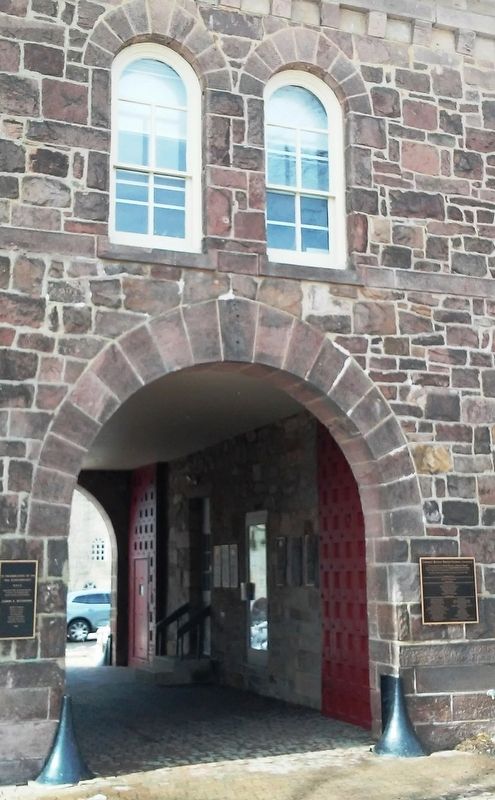 Corporate Business Partner Entrance Courtyard and W.B.U.X. Sculpture Garden Markers. Click for full size. Corporate Business Partner Entrance Courtyard and W.B.U.X. Sculpture Garden Markers image. Click for full size.