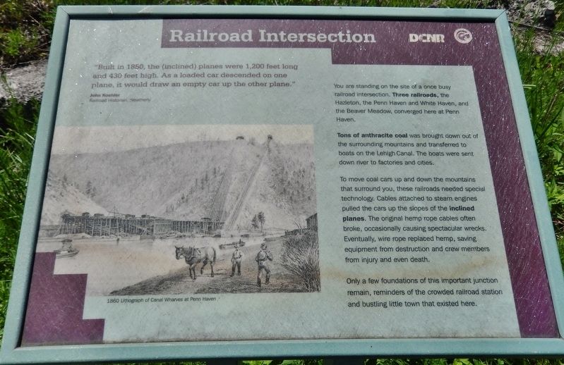 Railroad Intersection Marker image. Click for full size.