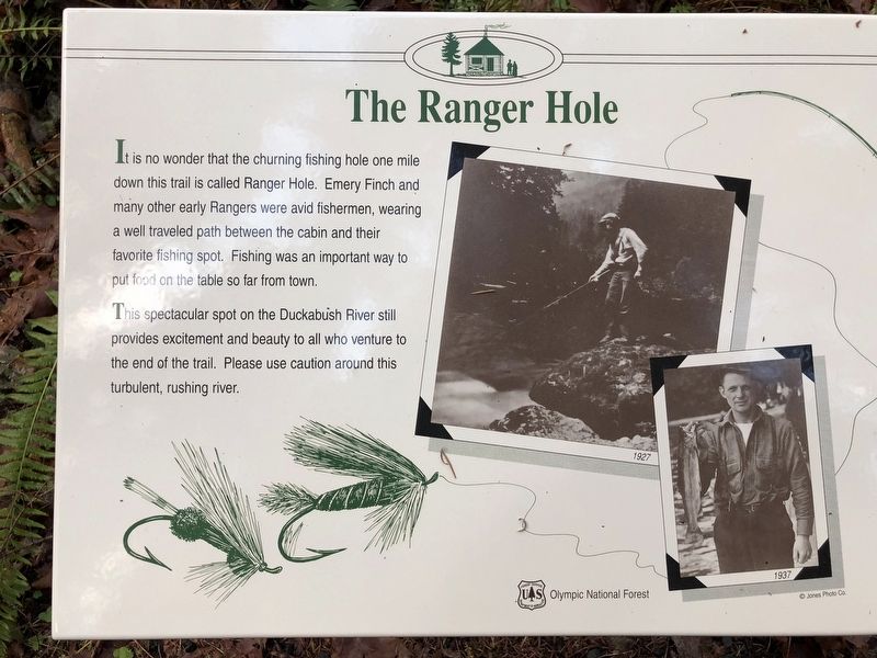 The Ranger Hole Marker image. Click for full size.