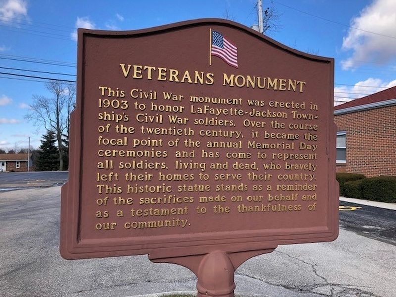 Veterans Monument / Memorial Garden Marker image. Click for full size.