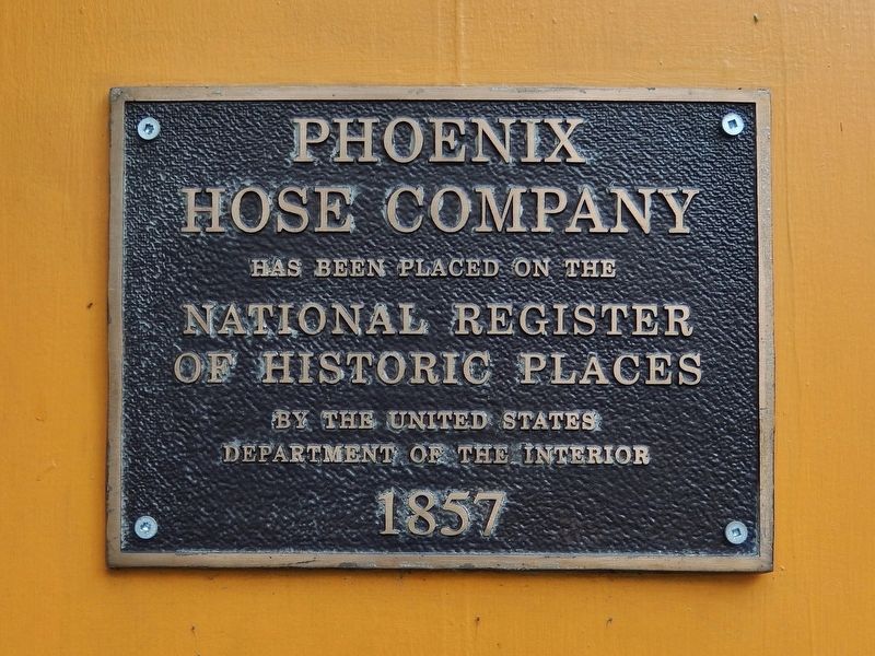 Phoenix Hose Company Marker image. Click for full size.