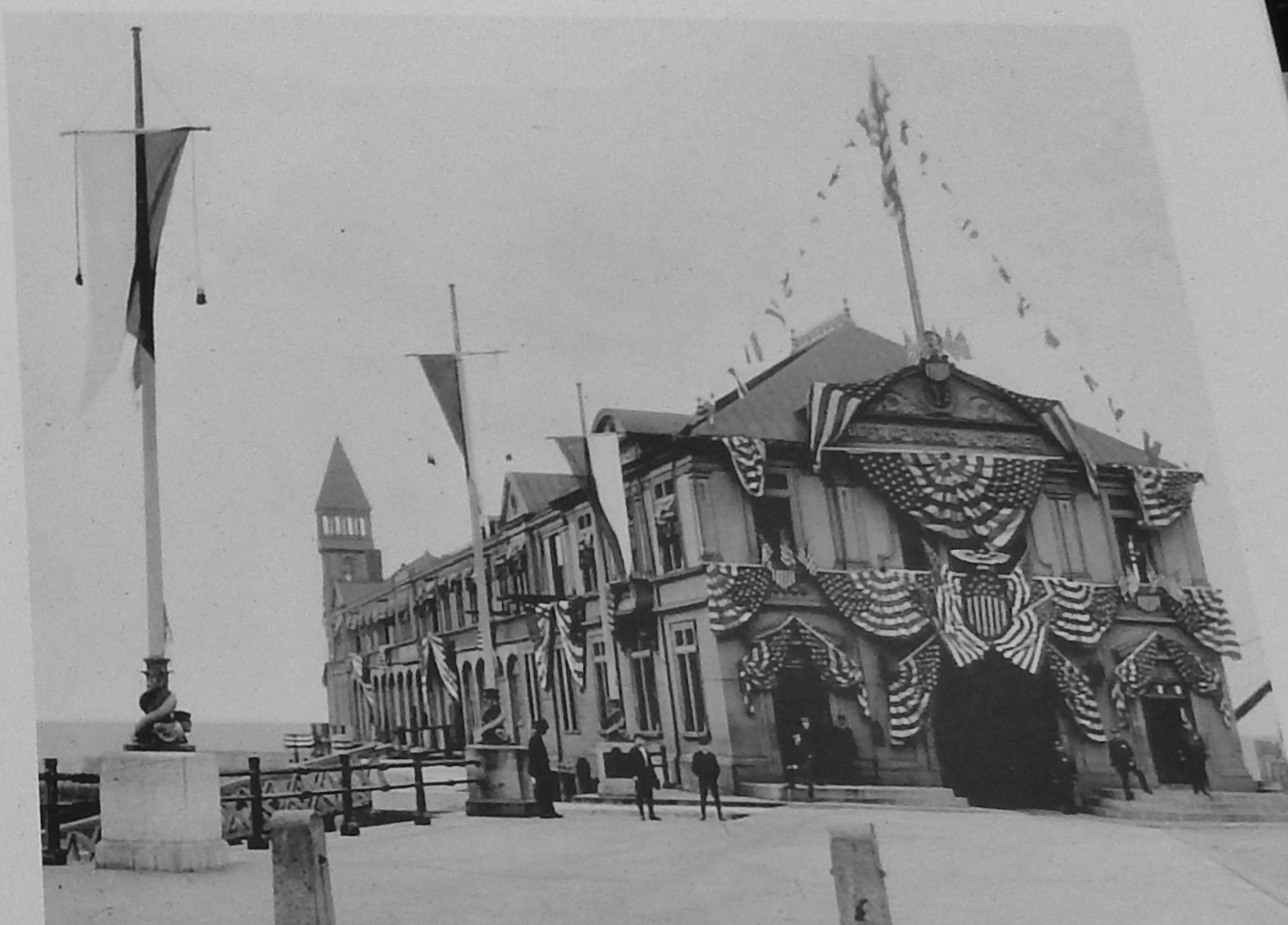 Marker detail: Pier A between 1902 and 1904. Click for full size. Marker detail: Pier A between 1902 and 1904 image. Click for full size.