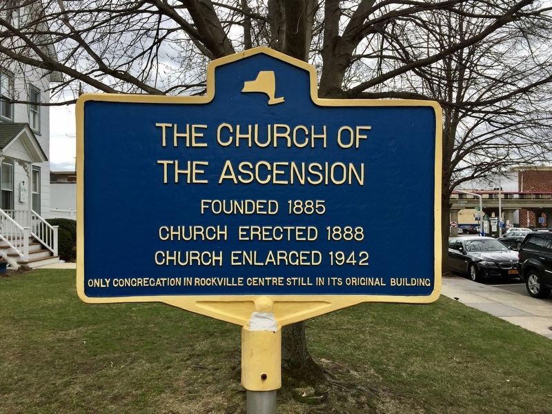Church of the Ascension Marker. Click for full size. Church of the Ascension Marker image. Click for full size.