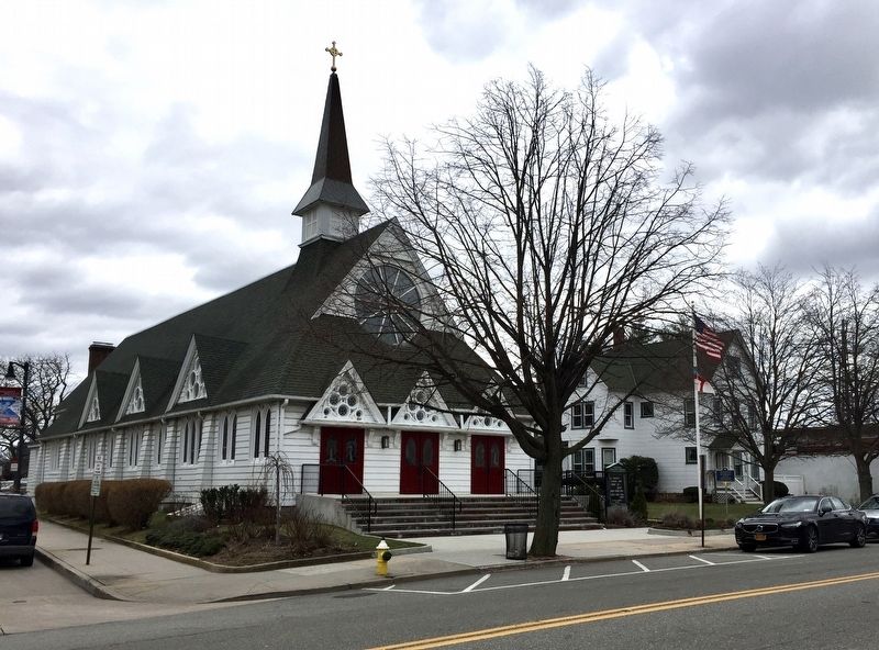 The Church of the Ascension and Marker. Click for full size. The Church of the Ascension and Marker image. Click for full size.