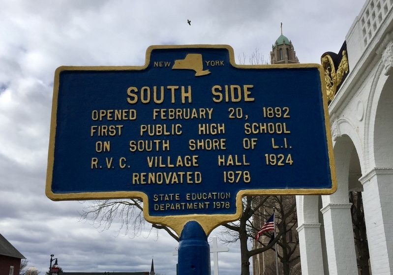 South Side Marker image. Click for full size.