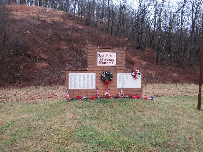 Scott’s Run Veterans Memorial image. Click for full size.