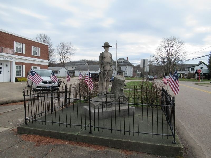 Matamoras World War I Monument. Click for full size. Matamoras World War I Monument image. Click for full size.