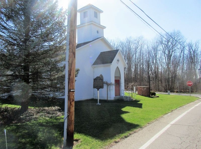 St Paul Lutheran Church Dog Leg Road, Dayton Marker image. Click for full size.