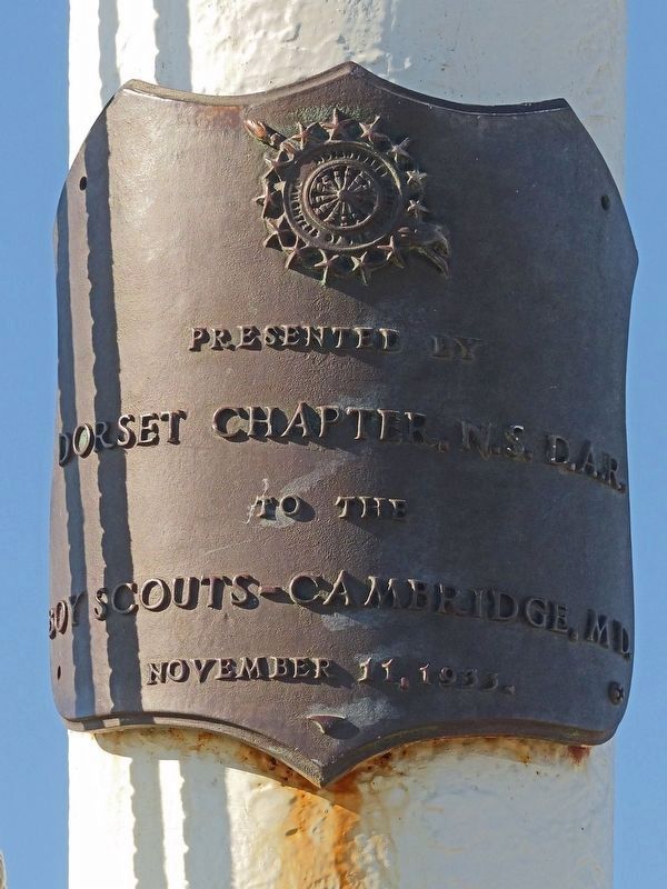 DAR Plaque. Click for full size. DAR Plaque image. Click for full size.
