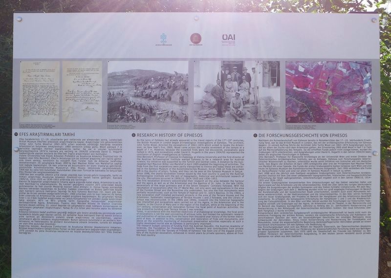 Research History of Ephesos Marker image. Click for full size.