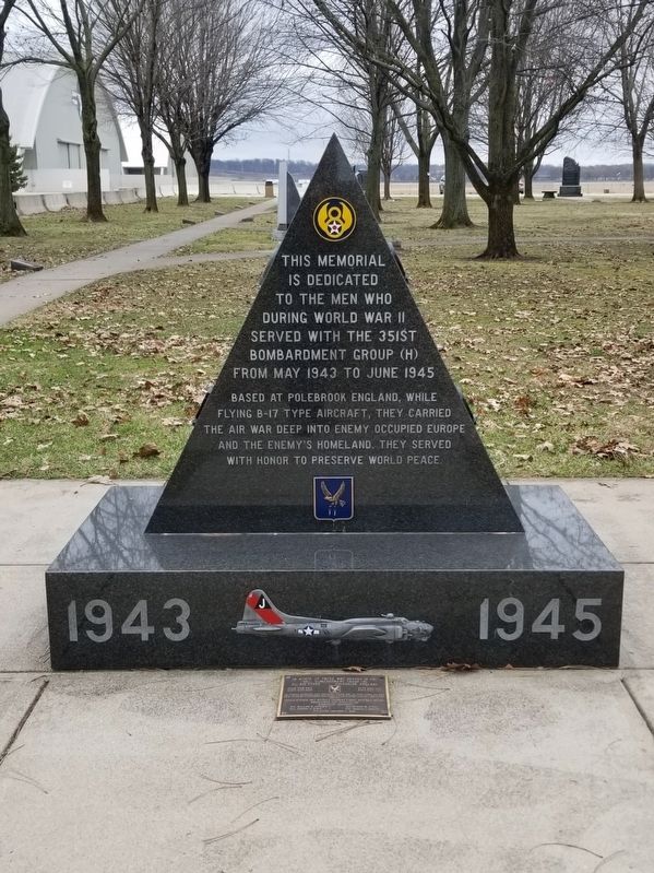 351st Bombardment Group Memorial image. Click for full size.