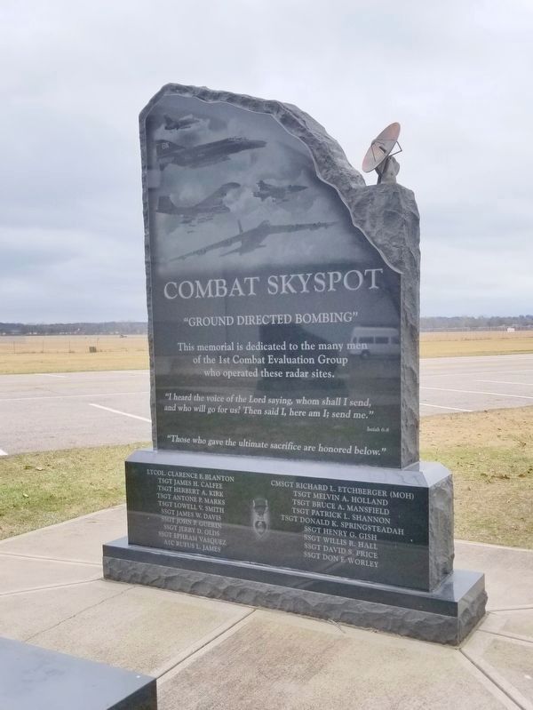 Combat Skyspot Monument. Click for full size. Combat Skyspot Monument image. Click for full size.