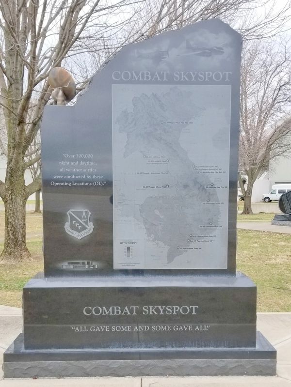 Combat Skyspot Monument. Click for full size. Combat Skyspot Monument image. Click for full size.