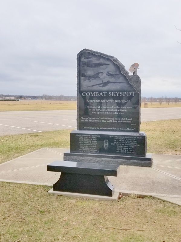 Combat Skyspot Monument. Click for full size. Combat Skyspot Monument image. Click for full size.