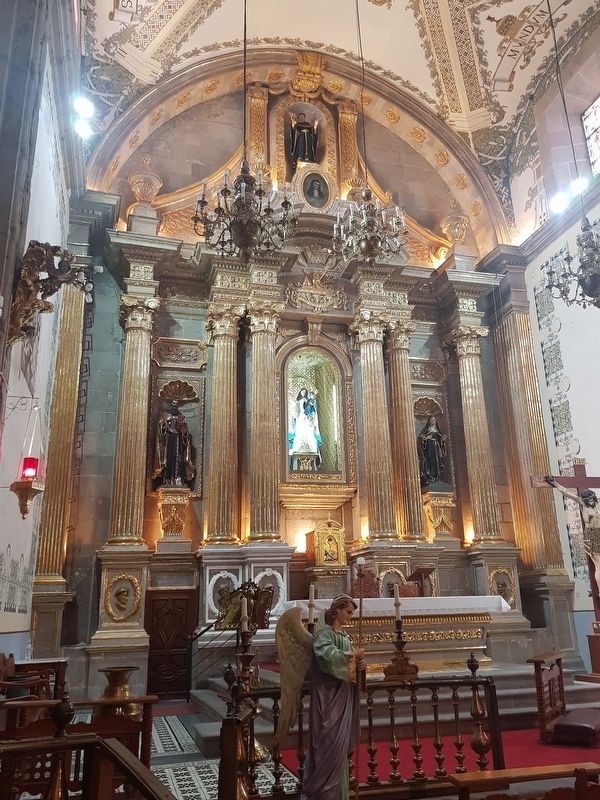 The altar of the Temple of Saint Augustine image. Click for full size.