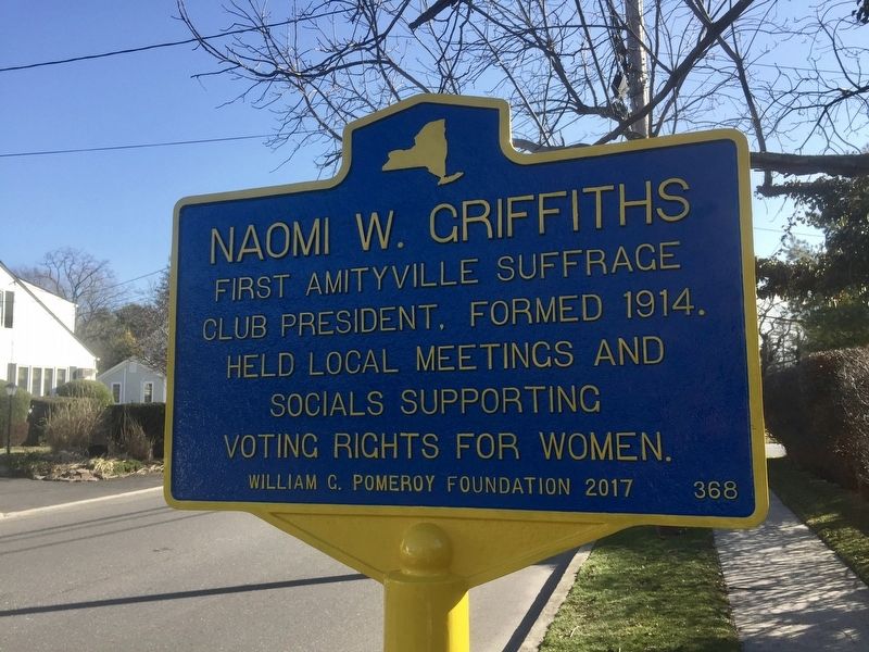 Naomi W. Griffiths Marker image. Click for full size.