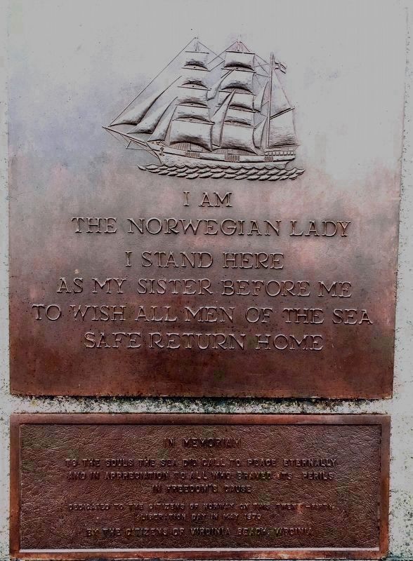 Norwegian Lady Memorial image. Click for full size.
