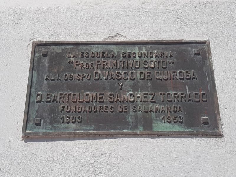 The Founders of Salamanca Marker. Click for full size. The Founders of Salamanca Marker image. Click for full size.