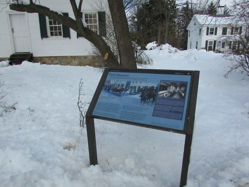 Ford Mansion Marker image. Click for full size.