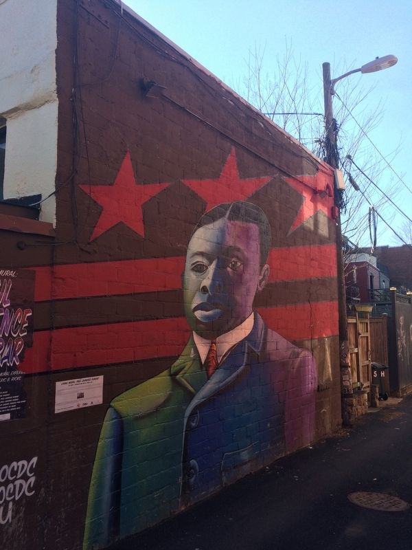 Living Mural: Paul Laurence Dunbar Marker image. Click for full size.