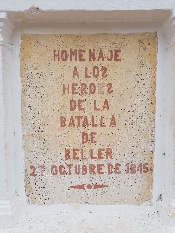 The Battle of Beller Marker. Click for full size. The Battle of Beller Marker image. Click for full size.